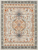 Coatesville Traditional Burnt Orange Area Rug