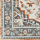 Corydon Traditional Navy Area Rug