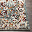 Darlington Traditional Pale Blue Area Rug