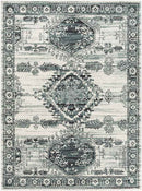Darmstadt Traditional Pale Blue Area Rug