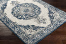 Dune Acres Traditional Navy Area Rug