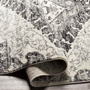 Edinburgh Traditional Charcoal Area Rug