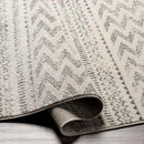 English Global Light Gray Area Rug