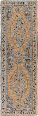 McCullom Lake Traditional Peach Area Rug
