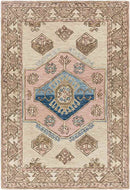 Korhorn Traditional Beige Area Rug