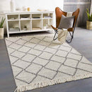 New Grand Chain Global Charcoal Area Rug