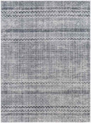 Rake Global Charcoal Area Rug