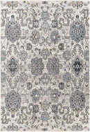 Riceville Traditional Ivory Area Rug