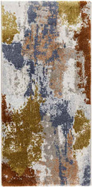 Kevil Modern Burgundy Area Rug