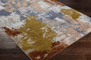Kevil Modern Burgundy Area Rug