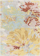 St Olaf Modern Gold Area Rug