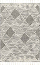 Udall Global Black Area Rug