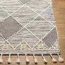 Udall Global Black Area Rug