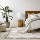 University Heights Global Olive Area Rug