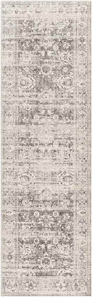 Van Wert Traditional Charcoal Area Rug