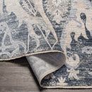 Volga Traditional Dark Blue Area Rug