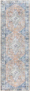 Westwood Traditional Blue Washable Area Rug