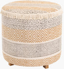 Opuzen Brown Ottoman