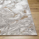 Gruver Modern Light Gray Area Rug