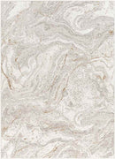 Guttenberg Modern Light Gray Area Rug