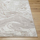 Guttenberg Modern Light Gray Area Rug