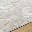 Guttenberg Modern Light Gray Area Rug