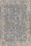 Harpers Ferry Traditional Dark Blue Area Rug