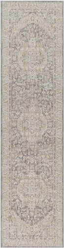 Varvara Traditional Light Gray Area Rug