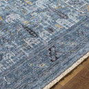 Komurcu Traditional Dark Teal Area Rug
