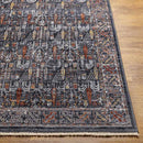 Komurcu Traditional Charcoal Area Rug