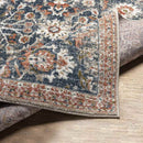 Lacona Traditional Dark Blue Area Rug