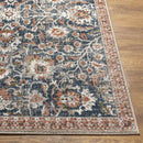 Lacona Traditional Dark Blue Area Rug