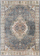 Lake Park Traditional Dark Green Area Rug