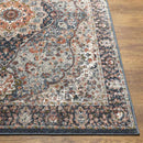 Lake View Traditional Dark Green Area Rug