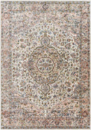 Lamoni Traditional Dark Brown Area Rug