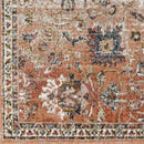 Larrabee Traditional Burnt Orange Area Rug