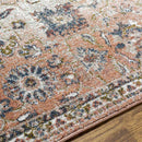 Larrabee Traditional Burnt Orange Area Rug