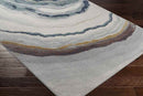 Xylotymbou Modern Ivory Area Rug