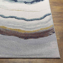 Xylotymbou Modern Ivory Area Rug