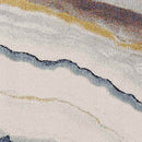 Xylotymbou Modern Ivory Area Rug