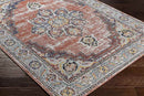 Kissonerga Traditional Coral Area Rug