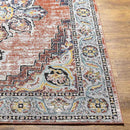 Kissonerga Traditional Coral Area Rug