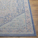 Agioi Traditional Dark Blue Area Rug