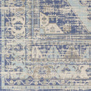 Chirokitia Traditional Dark Blue Area Rug