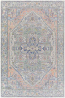 Paphos Traditional Coral Area Rug