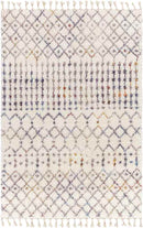 Milia Global Cream Area Rug