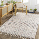 Milia Global Cream Area Rug