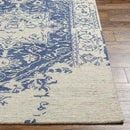 Vretsia Traditional Ink Blue Area Rug