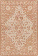 Iakovo Traditional Rust Area Rug
