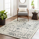 Polis Traditional Beige Area Rug